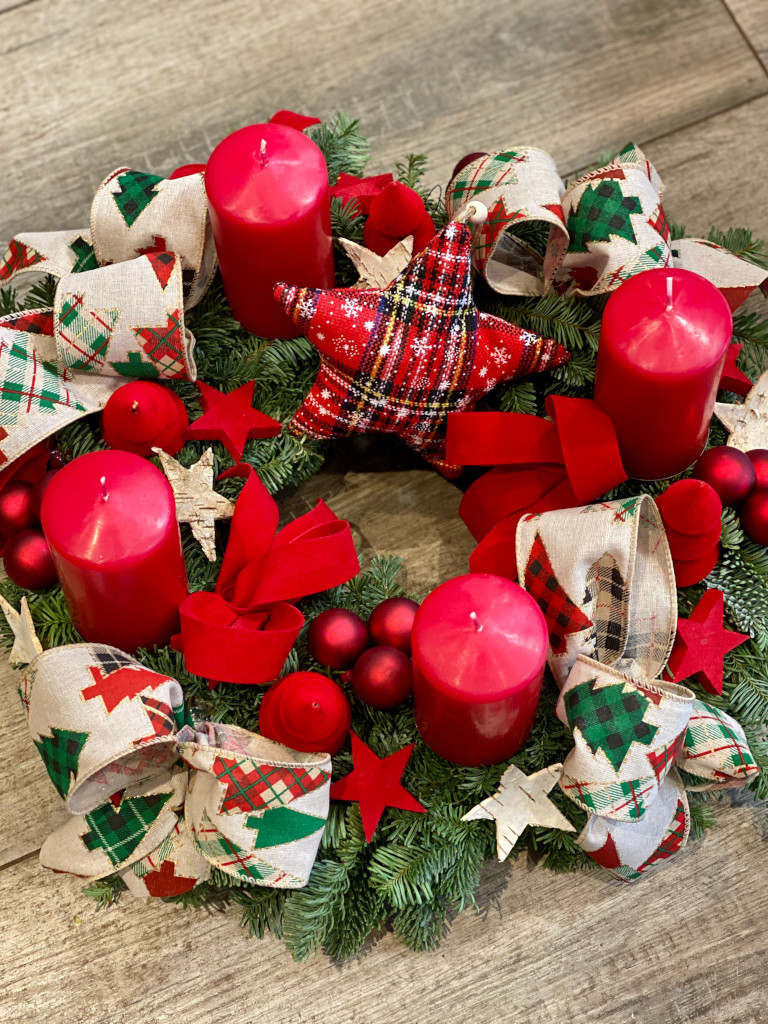 Couronne de l'Avent Tradition de Noël - Marie Paolini